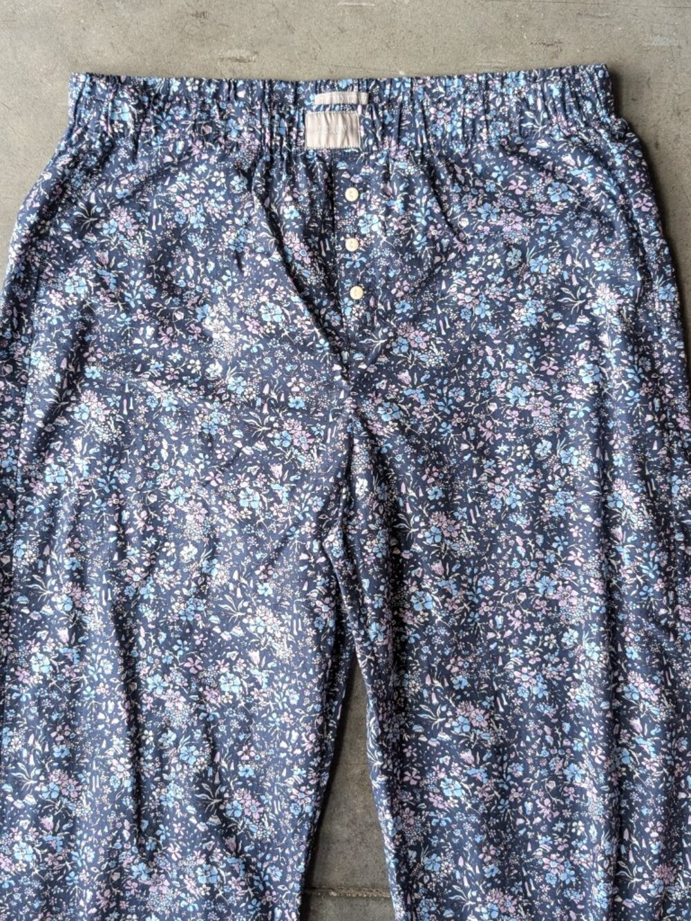 J. Crew Cotton Poplin Pajama Pant in Coventry Floral medium - Picture 3 of 7